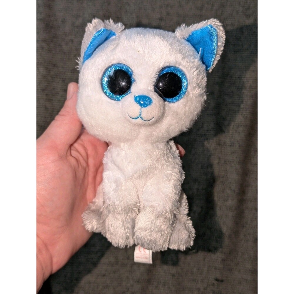 TY Beanie Boos Frost Arctic Fox Plush Blue White Walgreens Exclusive 2017 - 9”